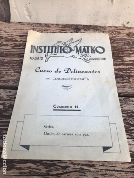 Coleccionismo recortables: Delineante, Instituto Maiko, - Foto 11