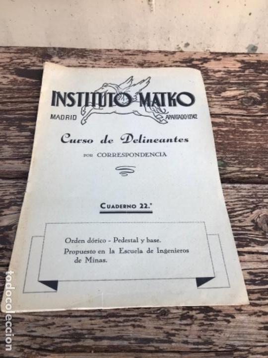 Coleccionismo recortables: Delineante, Instituto Maiko, - Foto 1