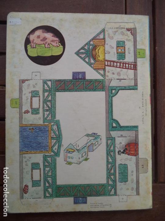 Coleccionismo recortables: MI GRANJA  LITO SA TROQUELADO - Foto 2