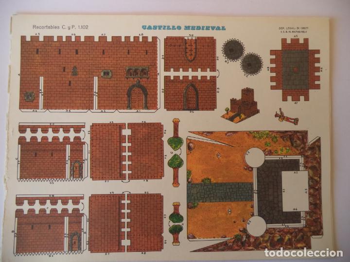 Coleccionismo recortables: RECORTABLES CYP CASTILLO MEDIEVAL1102 - Foto 1