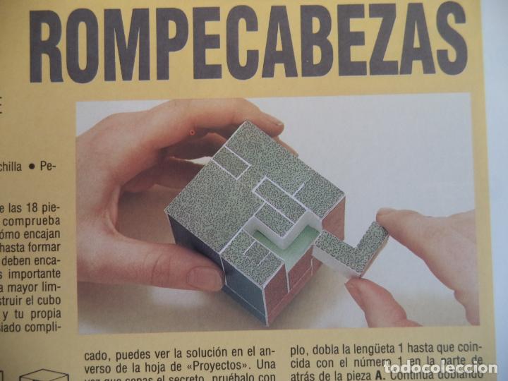 Coleccionismo recortables: ROMPECABEZAS 4 PAGINAS DE 29X20,5 CM - Foto 2