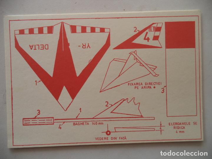 Coleccionismo recortables: SOBRE CON 6 MODELOS PAR HACER PLANEADORES - Foto 4