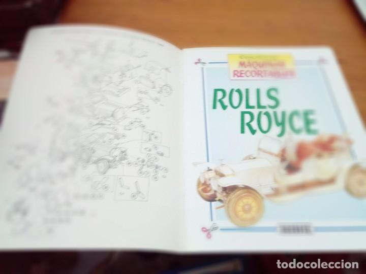 Coleccionismo recortables: CONSTRUYE M&Aacute;QUINAS RECORTABLES ROLLS ROYCE. EST22B1 - Foto 2