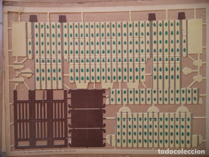 Coleccionismo recortables: CONSTRUCTORSERIE 1&ordf; MOBILIARIO  N&ordm; 2 SOFA Y LIBRERIA - Foto 1