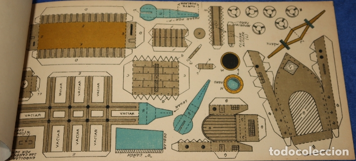 Coleccionismo recortables: Recortable - Lancha Torpedera - Ediciones TBO - Foto 2