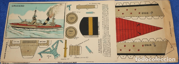 Coleccionismo recortables: Recortable - Crucero - Ediciones TBO - Foto 1