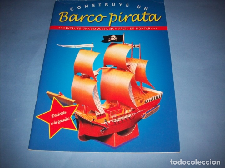 Coleccionismo recortables: construye un barco pirata - Foto 1