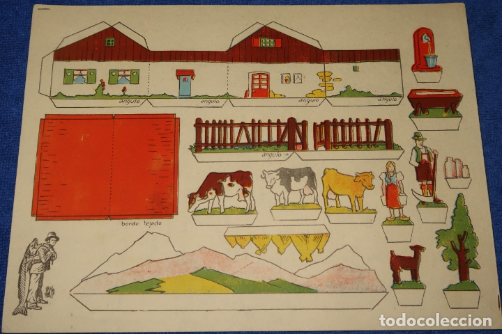 Coleccionismo recortables: Recortable - Casa de Campo - Recortables El Toro - Foto 1