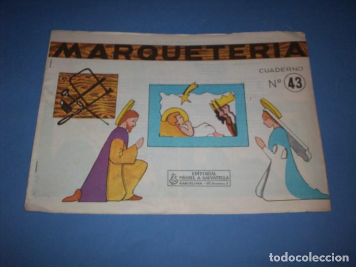 Coleccionismo recortables: cuaderno marqueteria n&ordm; 43 - Foto 1