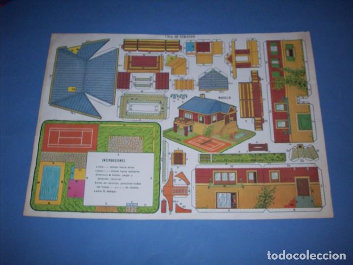 Coleccionismo recortables: recortable casa de veraneo - Foto 1