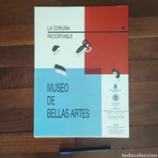 Coleccionismo Recortables: RECORTABLE - MUSEO DE BELLAS ARTES, LA CORUÑA - XAN CASABELLA - RECORTABLES