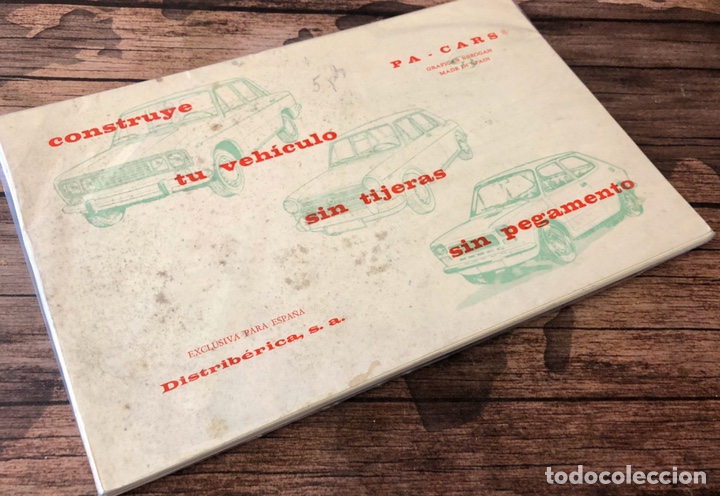 Coleccionismo recortables: Construye tu propio veh&iacute;culo sin tijeras sin pegamento. - Foto 1