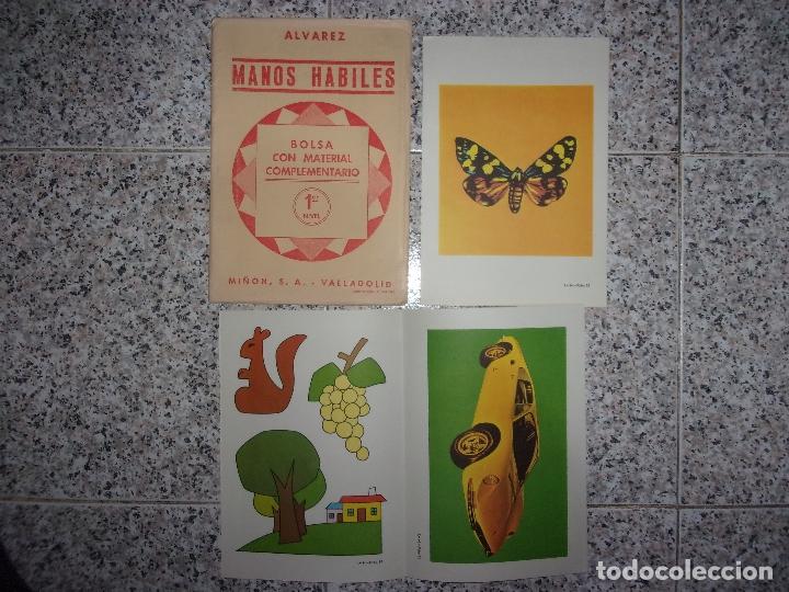 Coleccionismo recortables: MANOS HABILES .- BOLSA CON MATERIAL COMPLEMENTARIO. - Foto 1