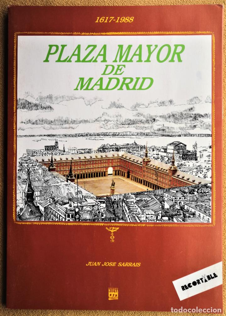 Coleccionismo Recortables: RECORTABLE DE LA PLAZA MAYOR DE MADRID. 1988 - Foto 2 - 198667542