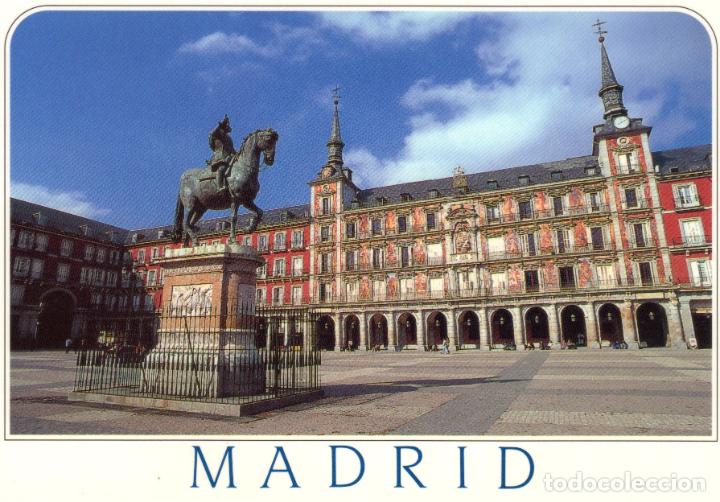 Coleccionismo Recortables: RECORTABLE DE LA PLAZA MAYOR DE MADRID. 1988 - Foto 8 - 198667542