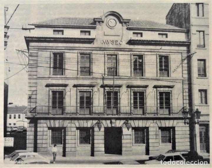 Coleccionismo recortables: RECORTABLE EDIFICIO MUSEO DE BELLAS ARTES. LA CORU&Ntilde;A - Foto 3