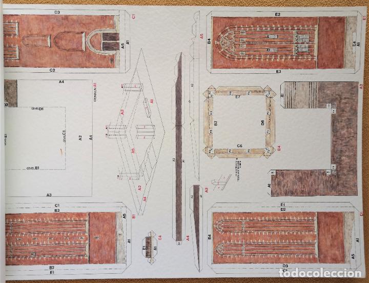 Coleccionismo recortables: RECORTABLE TORRE DE NUESTRA SE&Ntilde;ORA EN  AMMERSFOORT  (HOLANDA)  1989 - Foto 4