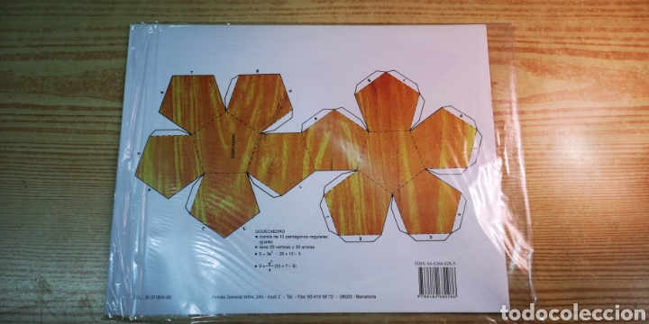 Coleccionismo recortables: Cuerpos geom&egrave;tricos recortables - Foto 3