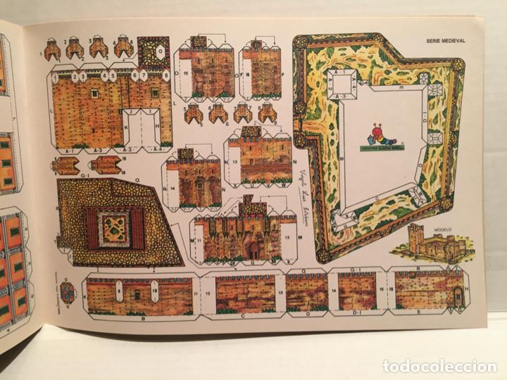 Coleccionismo recortables: 8 RECORTABLES CONSTRUCCIONES PAPER MODEL EDICIONES CON BEL - Foto 2