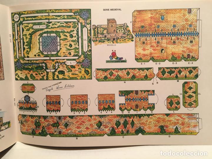 Coleccionismo recortables: 8 RECORTABLES CONSTRUCCIONES PAPER MODEL EDICIONES CON BEL - Foto 3