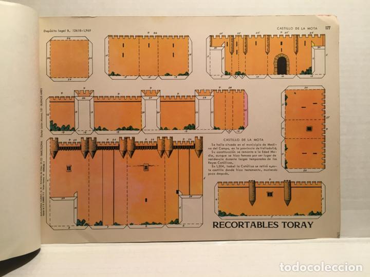Coleccionismo recortables: RECORTABLE DE TORAY CASTILLO DE LA MOTA A&Ntilde;O 1969 - Foto 2