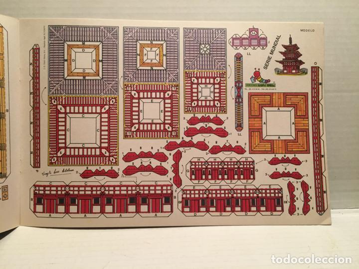 Coleccionismo recortables: BOOK CON 8 RECORTABLES DE CONSTRUCCIONES - Foto 3