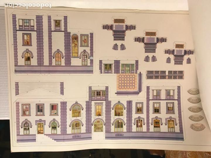 Coleccionismo recortables: RECORTABLE CASA HOTEL - P&ordm; DE LA BOMBA - GRANADA - Foto 4