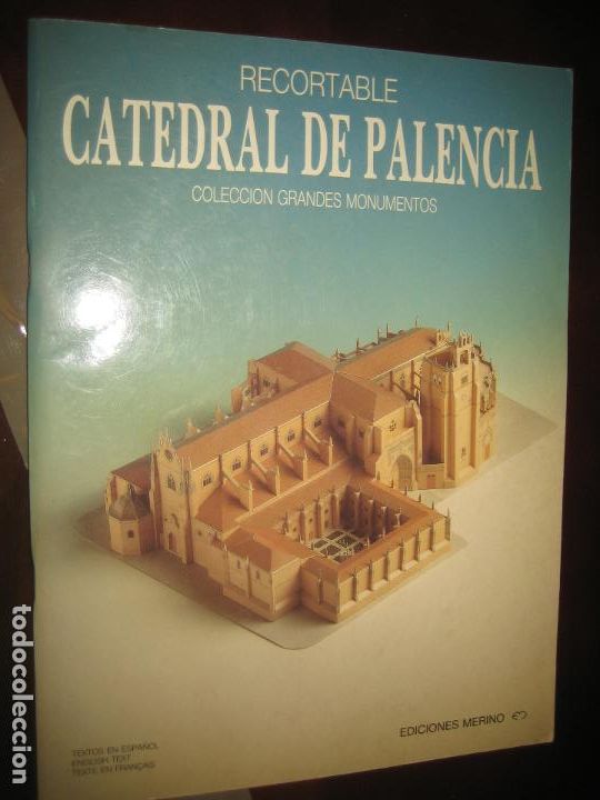 Coleccionismo recortables: RECORTABLE CATEDRAL DE PALENCIA - Foto 1