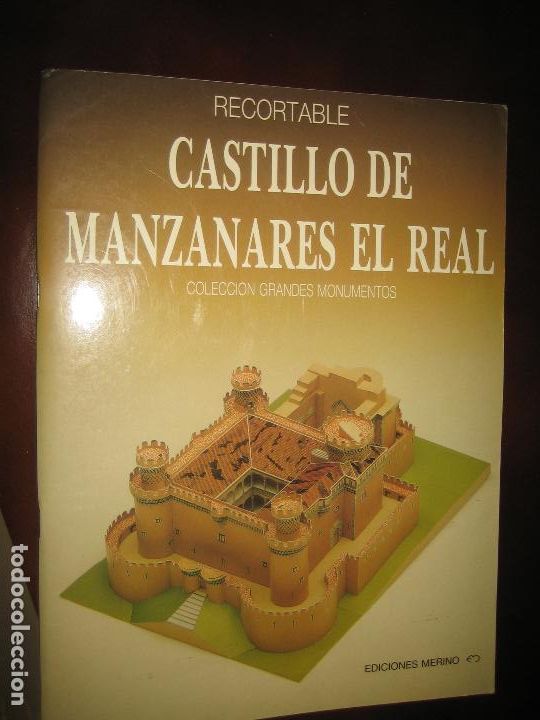 Coleccionismo recortables: RECORTABLE CASTILLO DE MANZANARES EL REAL - Foto 1