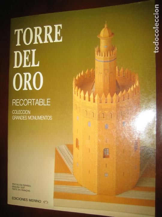 Coleccionismo recortables: RECORTABLE TORRE DEL ORO - Foto 1