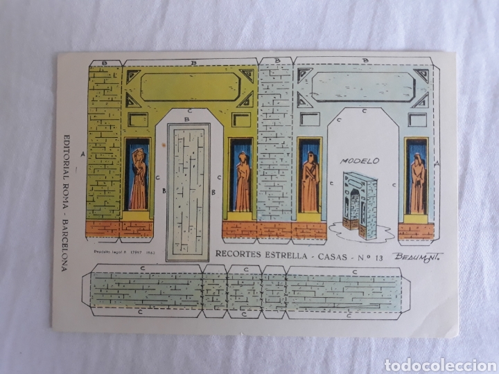 Coleccionismo recortables: Recortables Estrella - casas 13 - Foto 1