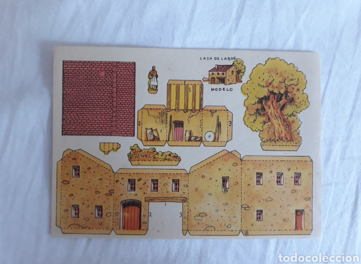 Coleccionismo recortables: Recortable - casa de labor - Foto 1