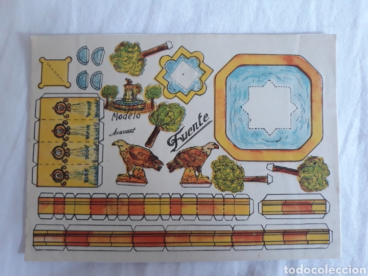 Coleccionismo recortables: Recortable fuente - Anarant - Foto 1