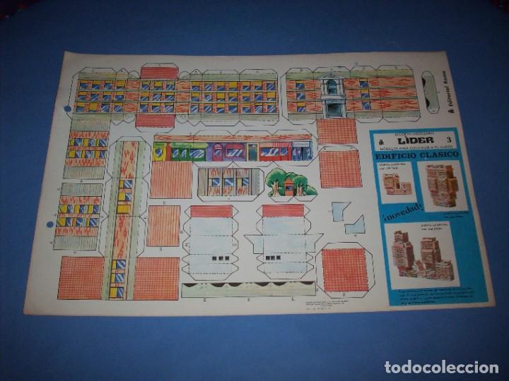Coleccionismo recortables: recortes modulares lider 3 edificio clasico - Foto 1