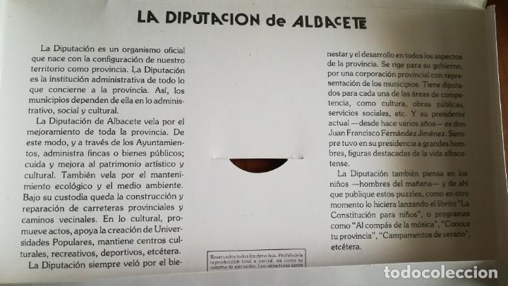 Coleccionismo recortables: PUZZLE TEST DIPUTACI&Oacute;N DE ALBACETE 1987 - Foto 7