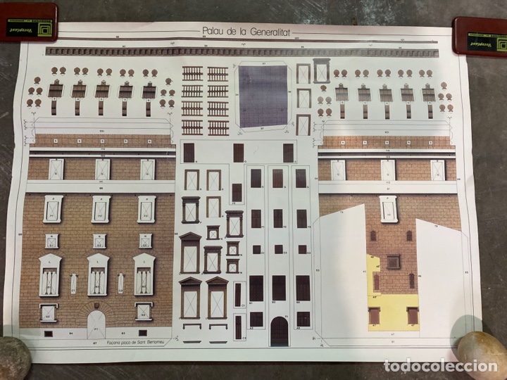 Coleccionismo recortables: Recortable PALAU DE LA GENERALITAT - Foto 1