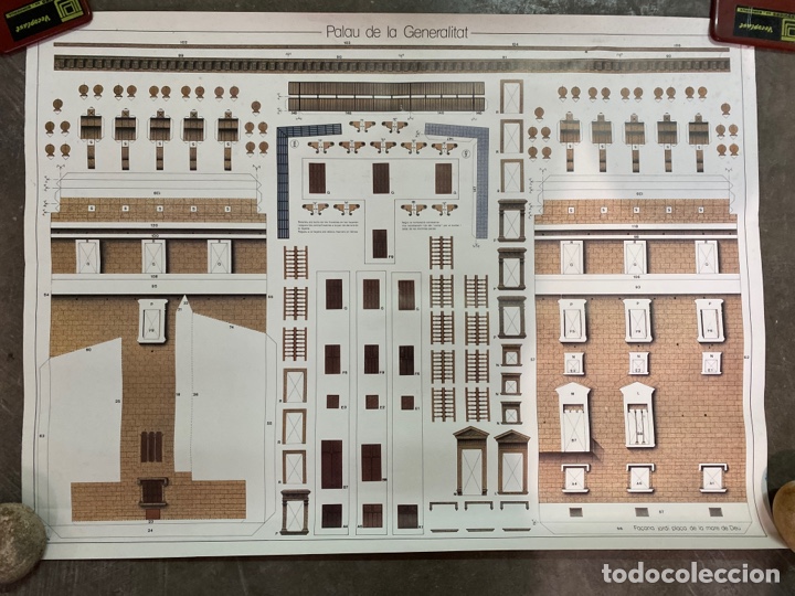Coleccionismo recortables: Recortable PALAU DE LA GENERALITAT - Foto 1