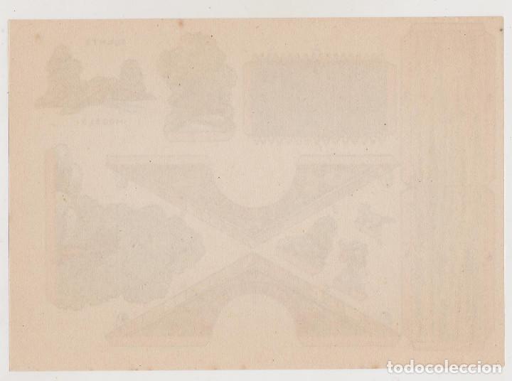 Coleccionismo recortables: RECORTABLES CONSTRUCCIONES - PUENTE - PERFECTO ESTADO - Foto 2