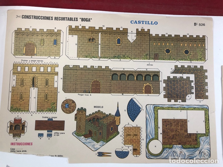 Coleccionismo recortables: CONSTRUCCIONES RECORTABLES BOGA - Foto 3