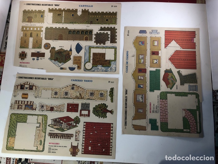 Coleccionismo recortables: CONSTRUCCIONES RECORTABLES BOGA - Foto 1