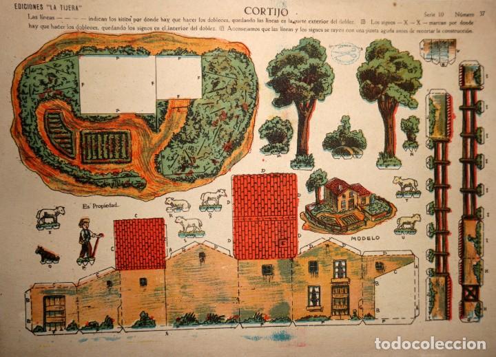 Maqueta recortable de cortijo. la tijera serie - Vendido ...