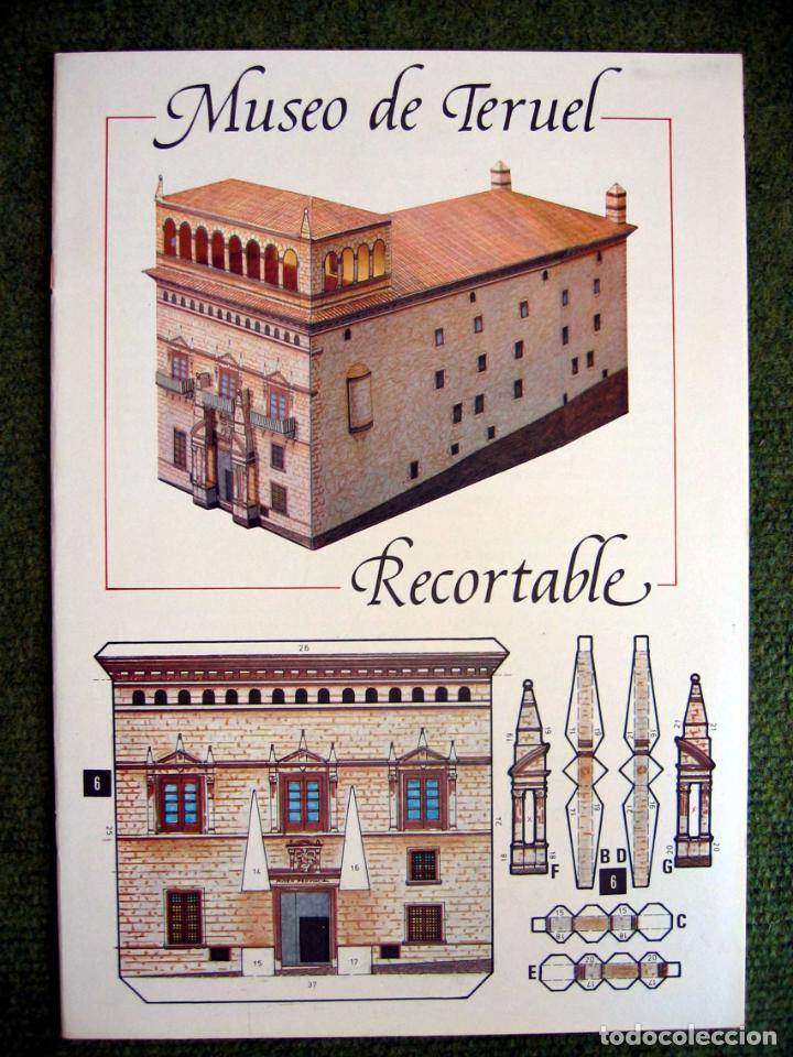 Coleccionismo Recortables: RECORTABLE EDIFICIO DEL MUSEO DE TERUEL. 1987 - Foto 2 - 278529853