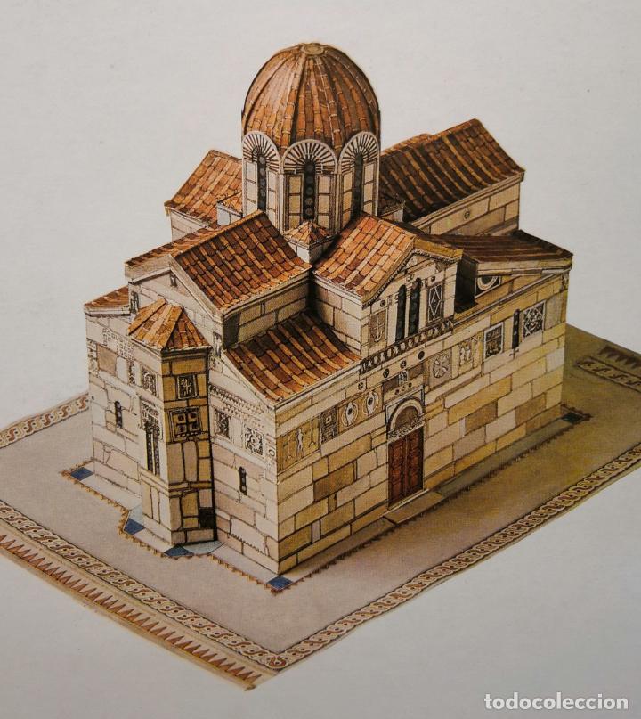 Coleccionismo recortables: RECORTABLE IGLESIA ORTODOXA DE ATENAS - Foto 2