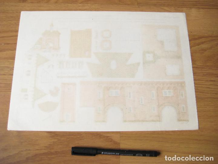 Coleccionismo recortables: RECORTABLE DE LA EDIFICIO BELGA - EDICIONES LA TIJERA - SERIE 10 N&ordm; 255 - Foto 2