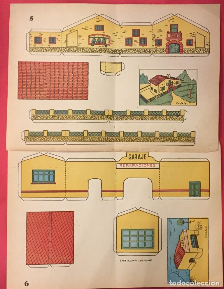 Coleccionismo recortables: RECORTABLE CASA Y GARAJE N&ordm; 5-6 - Foto 1