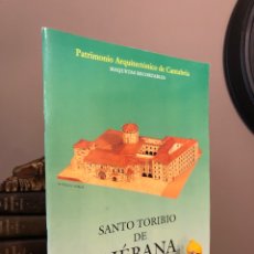 Coleccionismo Recortables: MAQUETAS RECORTABLES SANTO TORIBIO DE LIEBANA EDICIÓN ESTUDIO SANTANDER