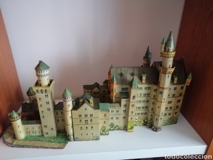 Coleccionismo recortables: Maqueta hecha Castillo Neuschwanstein - Foto 2