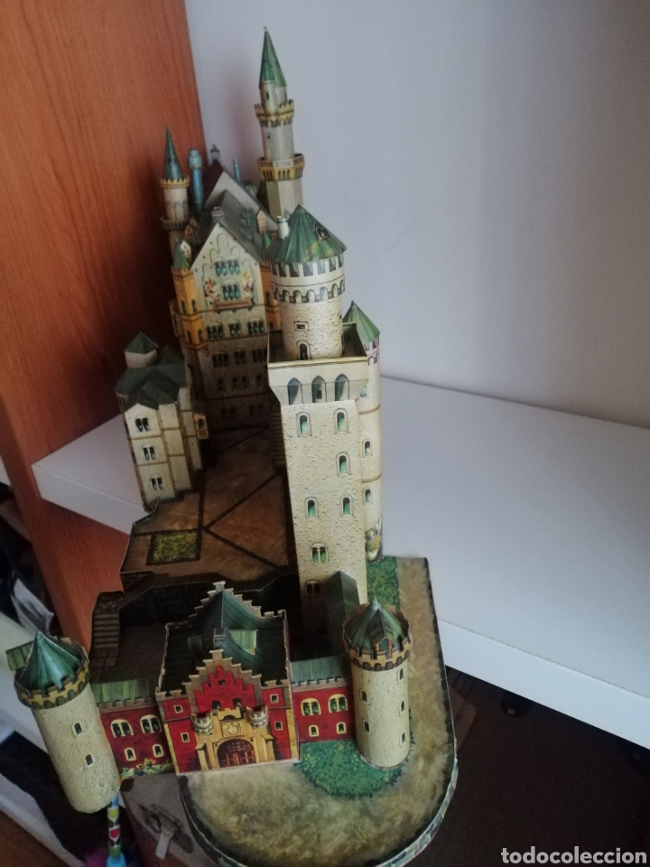 Coleccionismo recortables: Maqueta hecha Castillo Neuschwanstein - Foto 3