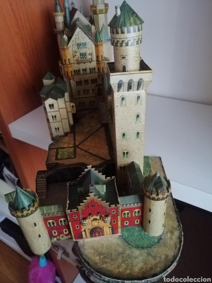 Coleccionismo recortables: Maqueta hecha Castillo Neuschwanstein - Foto 4
