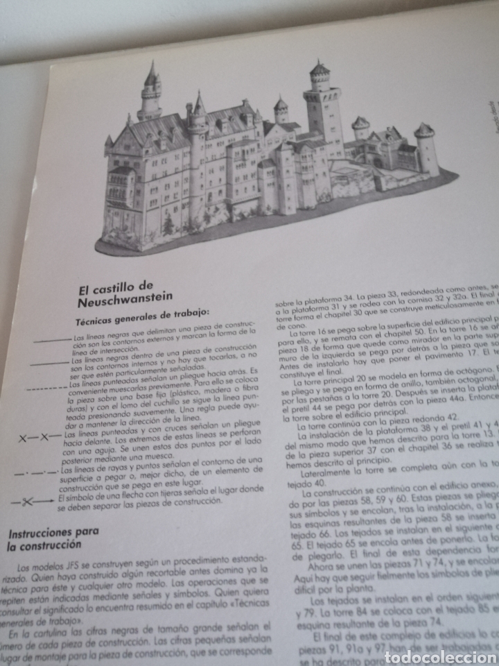 Coleccionismo recortables: Maqueta hecha Castillo Neuschwanstein - Foto 5